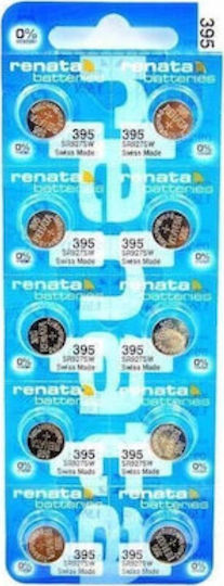 Renata 395/SR927SW Silver Oxide Watch Battery SR57 1.55V 10pcs