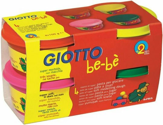 Giotto 4 Πλαστοζυμαράκια Πλαστελίνης για 2+ Ετών