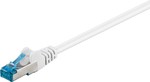 Goobay S/FTP Cat.6a Ethernet Cable 1m White