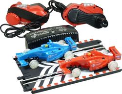 PowerPlus Mustang F1 Track with Dynamo with 2 Illuminated Cars