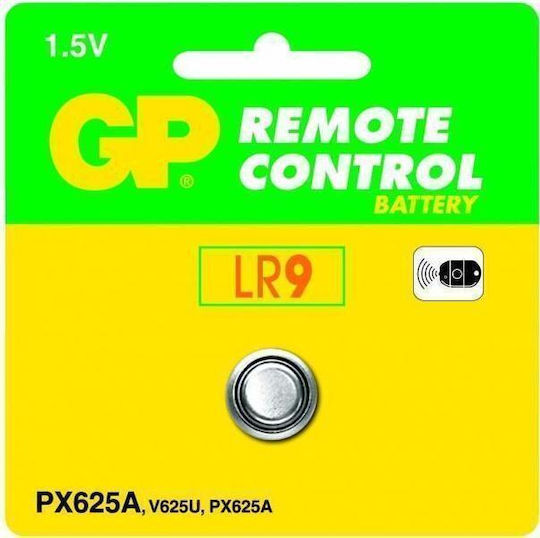 GP Batteries Remote Control LR9 Αλκαλική Μπαταρία Ρολογιών EPX625G 1.5V 1τμχ