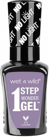 Wet n Wild 1 Step Wondergel Glossy Βερνίκι Νυχιών Μακράς Διαρκείας Μωβ 7ml