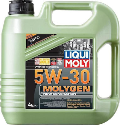 Liqui Moly Λάδι Αυτοκινήτου Molygen 5W-30 4lt