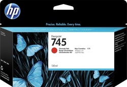 HP 745 Original InkJet Printer Ink Red (F9K00A)