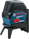 Bosch GCL 2-15 Αυτορυθμιζόμενο Γραμμικό Αλφάδι Laser Κόκκινης Δέσμης 1.5V με Εύρος Εργασίας 15m