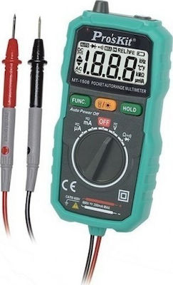 Proskit MT-1508 Digitales Multimeter Herrenuhren mit Summer mit AC / DC / Widerstandsmessung