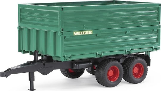 Bruder Welger Trailer Green Toy Car Pickup Truck for 3++ Years 02010