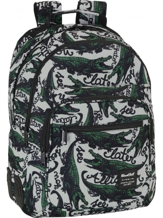 Blackfit8 Day Pack Double Blackfit8 Alligator Πλάτης Πολύχρωμη Blackfit8 Day Pack Double Blackfit8 Alligator Πλάτης Πολύχρωμη