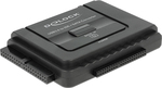 DeLock Converter USB 3.0 to SATA / IDE40 / IDE44 Black (61486)