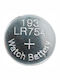 Vipow 193/LR754/AG5 Алкален Батерия За часовници LR48 1.5V 1бр