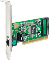 Powertech Wired Gigabit (1Gbps) Ethernet PCI Card