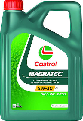 Castrol Συνθετικό Λάδι Αυτοκινήτου Magnatec Stop-Start 5W-30 C2 4lt