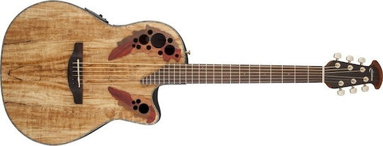 Ovation Ακουστική Κιθάρα Elite Plus Celebrity Mid-Depth Cutaway Natural