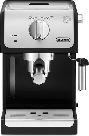 De'Longhi Automatic Espresso Machine 1100W Pressure 15bar Silver ECP 33.21 BK