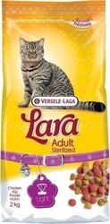 Versele Laga Lara Adult Sterilized Trockenfutter für erwachsene kastrierte Katzen mit Huhn 2kg