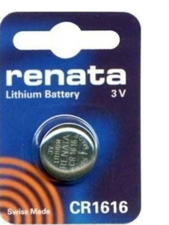 Renata Μπαταρίες Λιθίου Ρολογιών CR1616 3V 10τμχ Skroutz.gr