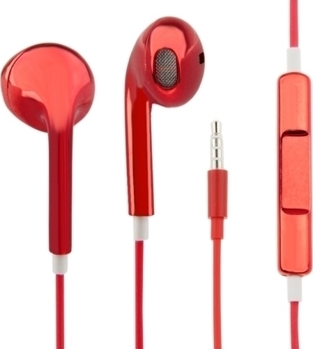 Stereo Earpods Platinum Red Skroutzgr