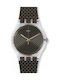 Swatch Gridlight Ceas cu Negru Curea de Cauciuc