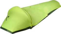 Black Diamond Spotlight Bivy Camping Tent Climbing Green with Double Cloth for 1 People Waterproof 234x76x51cm