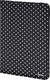 HAMA Polka Dot 10.1" Flip Cover Blacη (Universal 10.1") 135536 135538 135537