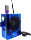 Golon RX-188 Tabletop Radio Battery with USB Blue