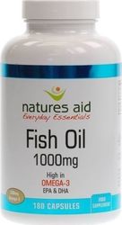 Natures Aid Everyday Essentials Fish Oil Fischöl 1000mg 180 Mützen