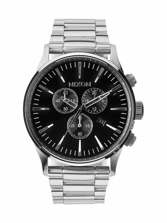 Nixon Sentry Chrono Ανδρικό Ρολόι 42mm Χρονογρά...