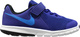 Flex Experience 5 Kids Sports Shoes Running with Hoop & Loop Closure Blue