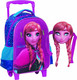 Gim Frozen Anna Ученическа Раница Куфар Детска Градина Многоцветна 24 x 12 x 31см