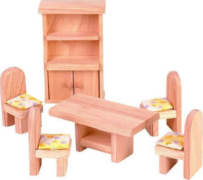 Plan Toys Τραπεζαρία - Classic Mobilier pentru căsuță de păpuși