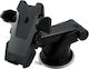 Tele Car Mobile Mount with Adjustable Hooks Black