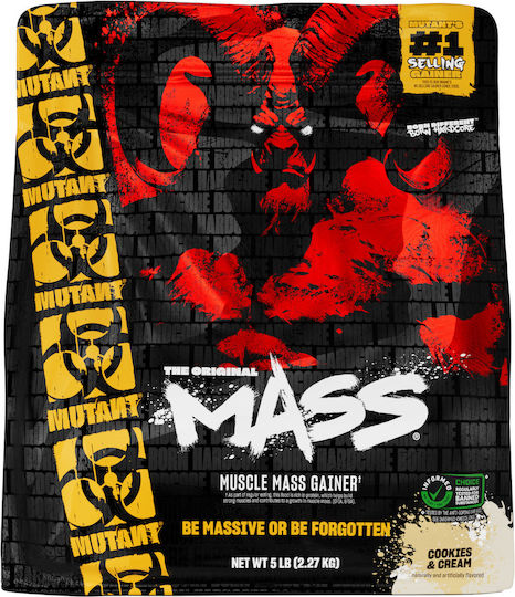 Mutant Mass Muscle Mass Gainer с Вкус Cookies & Cream 2.27kg