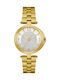 Nautica Watch with Gold Metal Bracelet NAD14001L