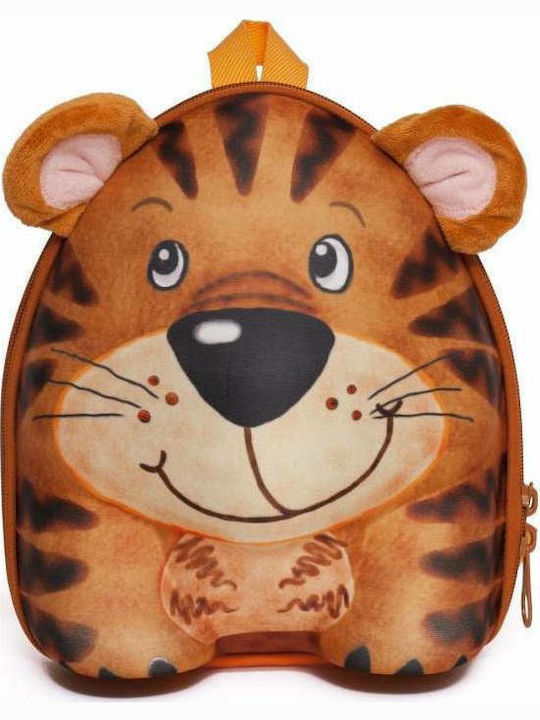 Okiedog Wild Pack Tiger Πλάτης Καφέ