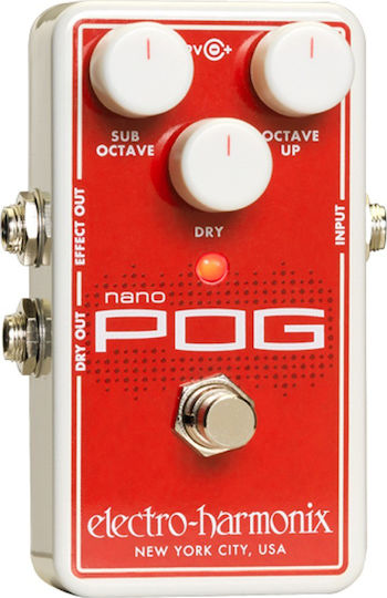 Electro-Harmonix Nano POG Polyphonic Octave Generator Πετάλι Effect Octaver Ηλεκτρικής Κιθάρας