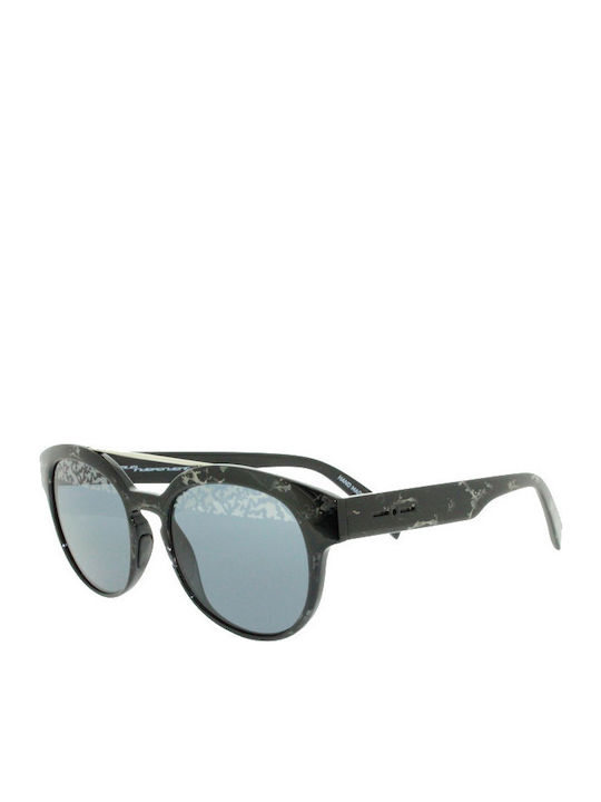 Italia Independent 0900H.DHA.075 Men's Sunglasses with Black Plastic Frame 0900H.DHA.075