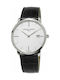 Frederique Constant Watch Battery with Black Leather Strap FC-220S5S6