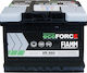 Fiamm Car Battery Ecoforce AGM VR680 with 60Ah Capacity and 680A CCA