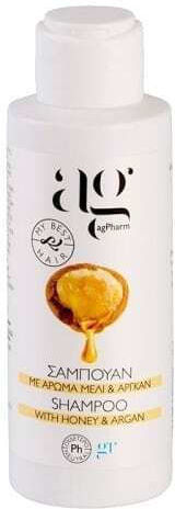 Ag Pharm Real Beauty Honey & Argan Shampoos Hydration & Shine for All Hair Types 100ml