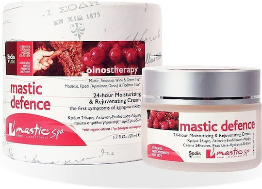 Mastic Spa Mastic Defence 24h Cream Face with Aloe Vera & Centella Asiatica 50ml