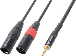 Power Dynamics Connex Cable 2x XLR male - 3.5mm male 1.5m (176.020)