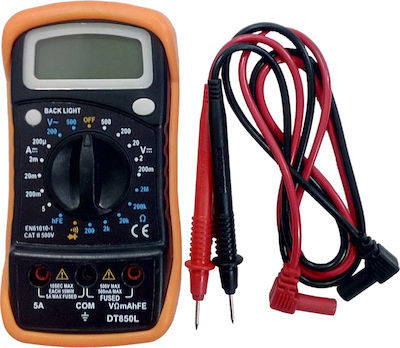 DT-850L Digital Multimeter with Buzzer with AC / DC / Resistance Measurement