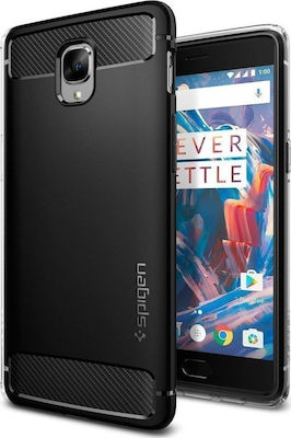 Spigen Rugged Armor Задна корица Силикон Черен K03CS20615