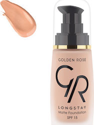 Golden Rose Longstay Matte Foundation SPF15 32ml