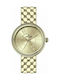 Daniel Klein Watch with Gold Metal Bracelet DK.1.11018-2