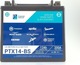 Piaggio Inchis Baterie Motocicleta YTX14-BS cu Capacitatea 12Ah