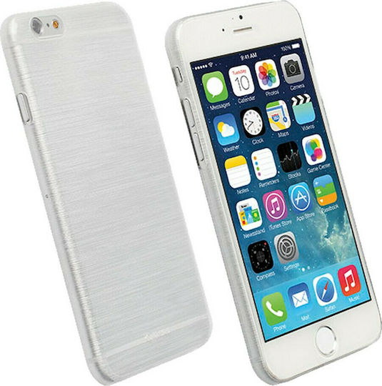 Krusell FrostCover Back Cover Σιλικόνης Λευκό (iPhone 6/6s)