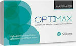 Optimax Silicone Astigmatism 3 Μηνιαίοι Αστιγματικοί Φακοί Επαφής Σιλικόνης Υδρογέλης