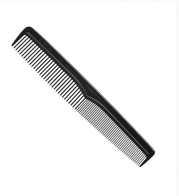 Eurostil Comb Kamm Haare für Haarschnitt Schwarz