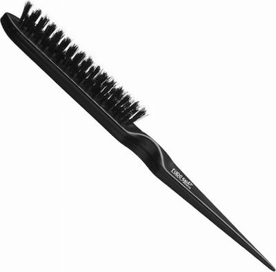 Eurostil Comb Hair for Hair Volumizing Black